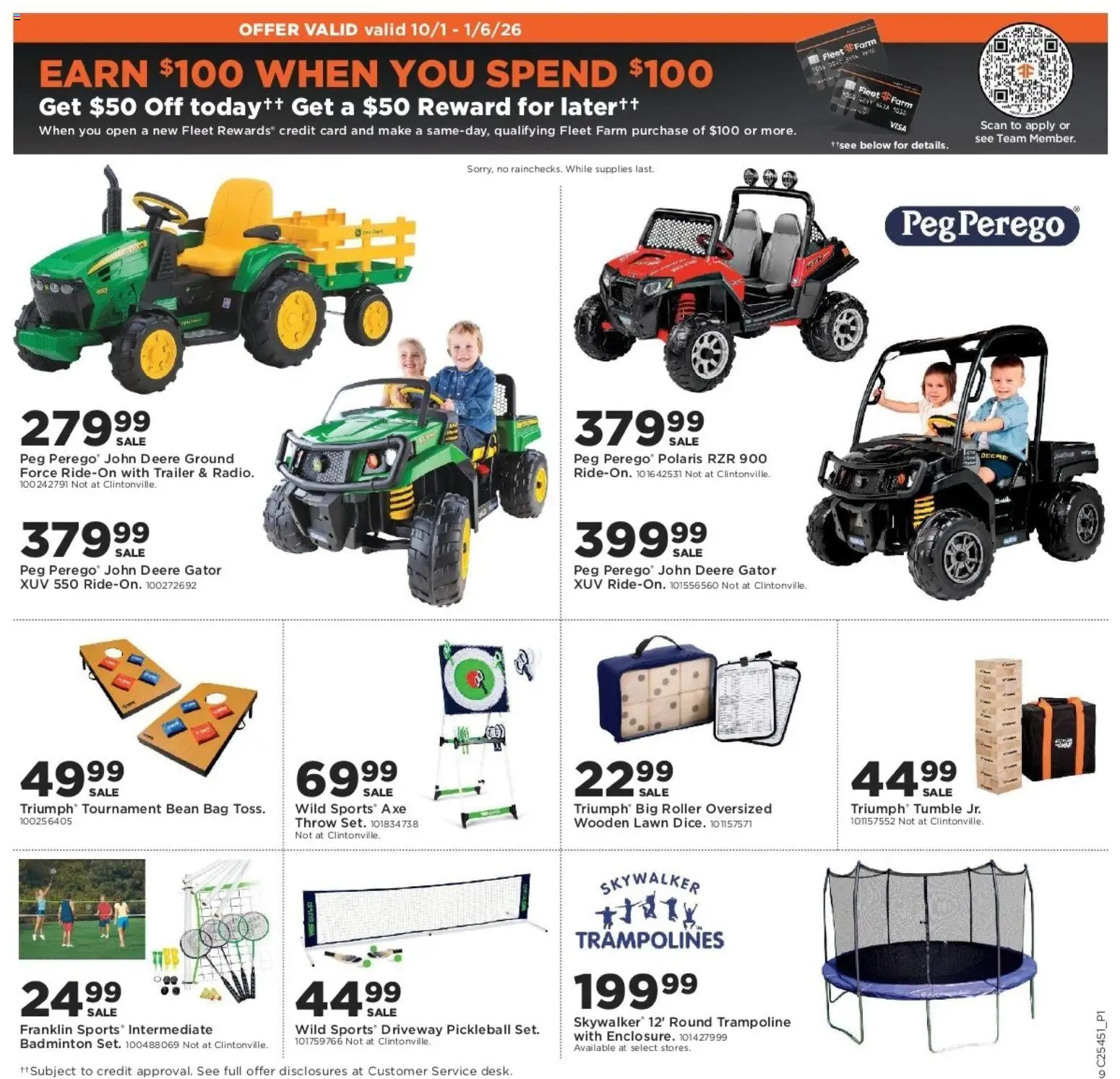 Mills Fleet Farm Weekly Ad - valid from 06.11.2025 | Page: 9 | Products: Axe, Bag