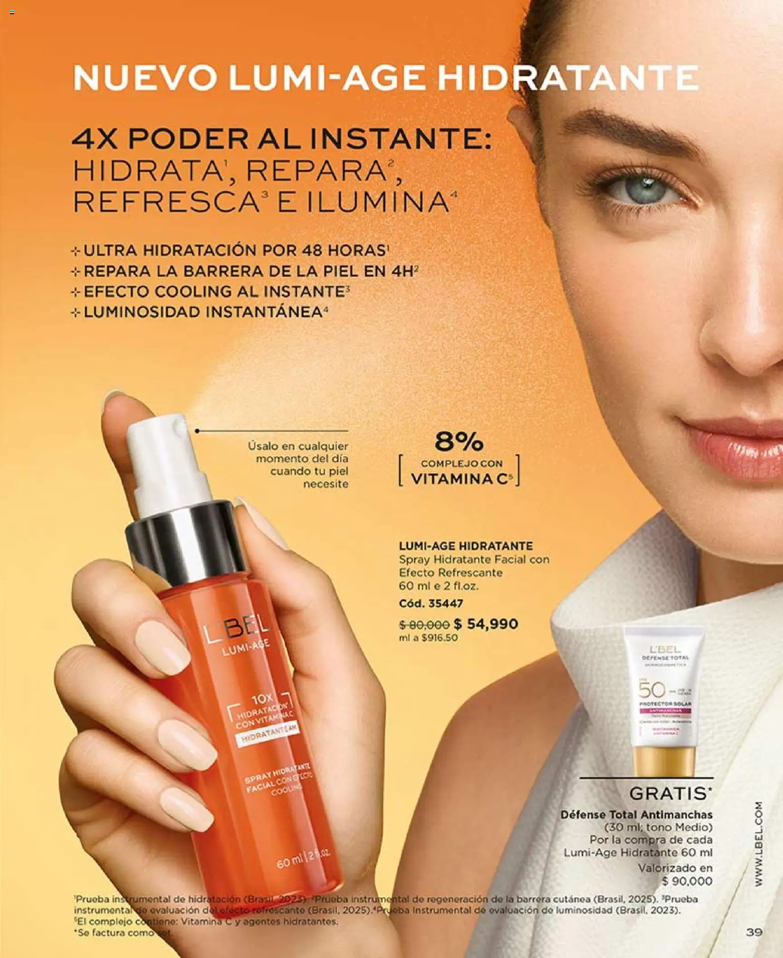 L'Bel revista - valida desde el 03.04.2026 | Página: 39 | Productos: Protector solar