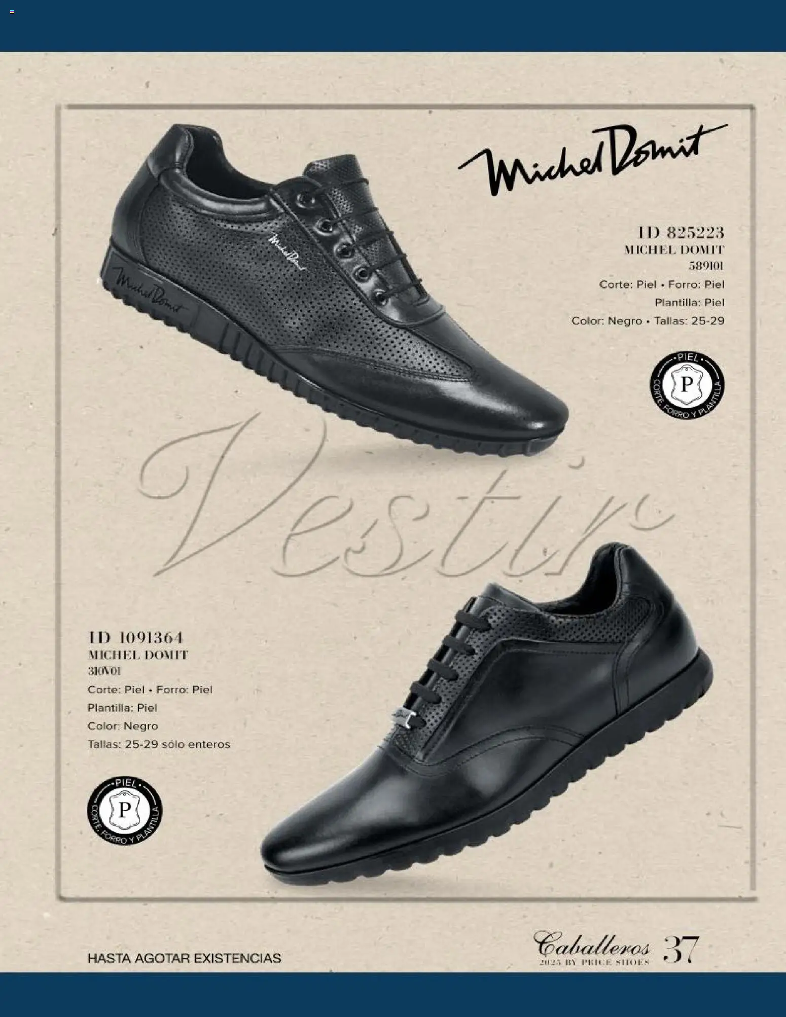 Nuevas ofertas de Price Shoes válidas en toda la República Mexicana desde el 26.11.2025. ¡Encuentra las mejores ofertas en Price Shoes catálogo Caballeros! | Página: 37