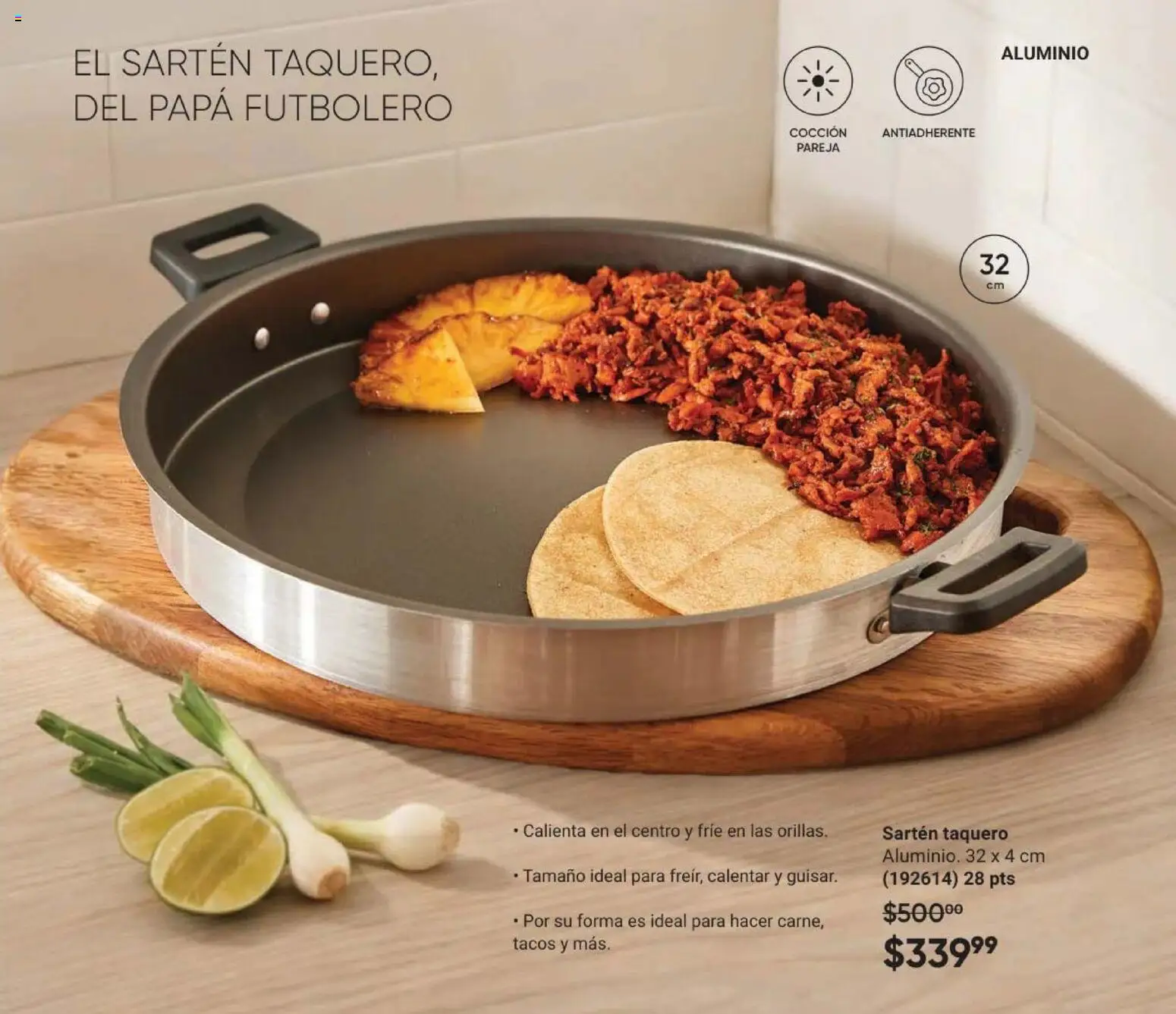 Nuevas ofertas de AVON válidas en toda la República Mexicana desde el 08.05.2026. ¡Encuentra las mejores ofertas en AVON Casa & Estilo 8 2026! | Página: 19 | Productos: Papa, Pan, Sartén