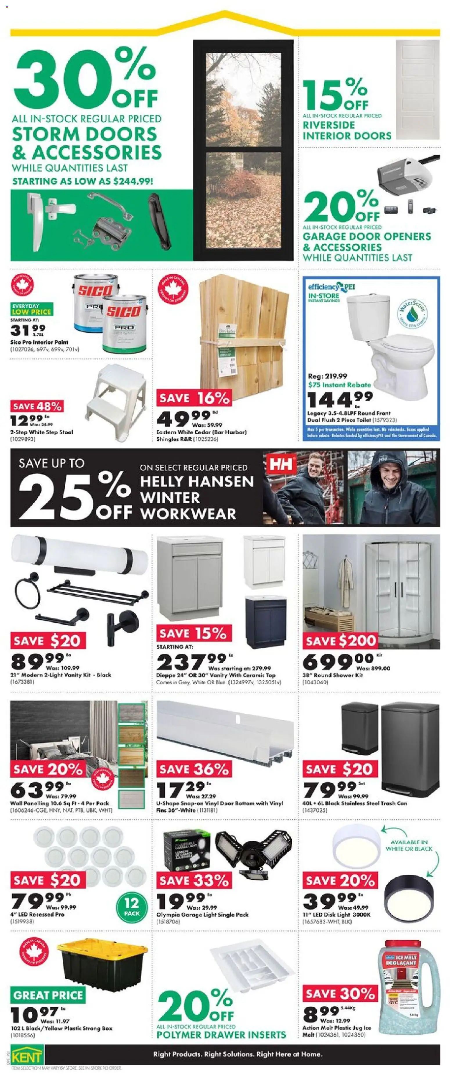 Kent flyer valid from 06.11.2025 | Page: 8 | Products: Disk, Box, Shower