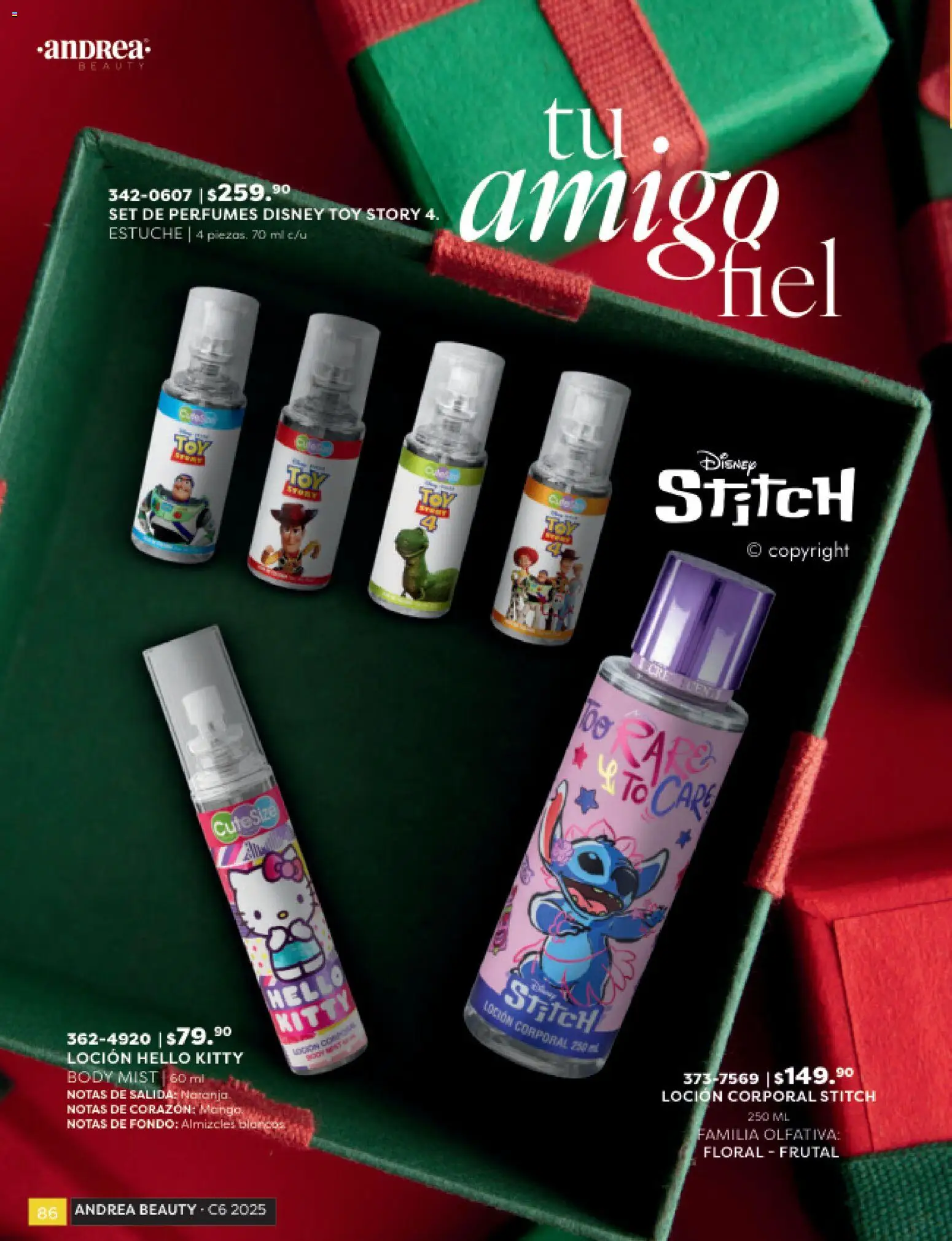 Nuevas ofertas de Andrea válidas en toda la República Mexicana desde el 31.10.2025. ¡Encuentra las mejores ofertas en Andrea catálogo Beauty! | Página: 86 | Productos: Loción, Estuche, Body