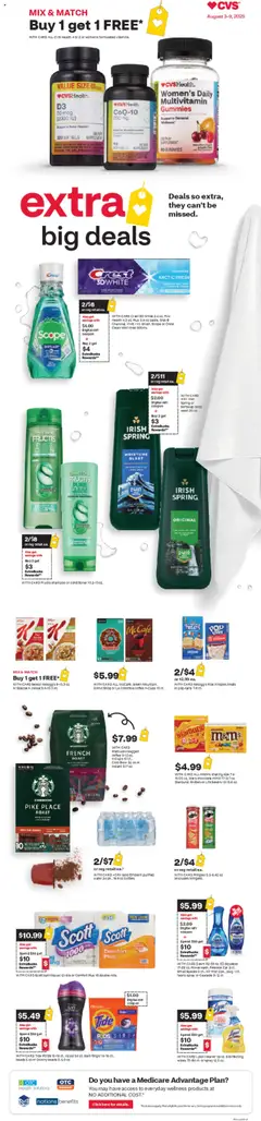 Preview of CVS Pharmacy weekly ads valid from 03.08.2025