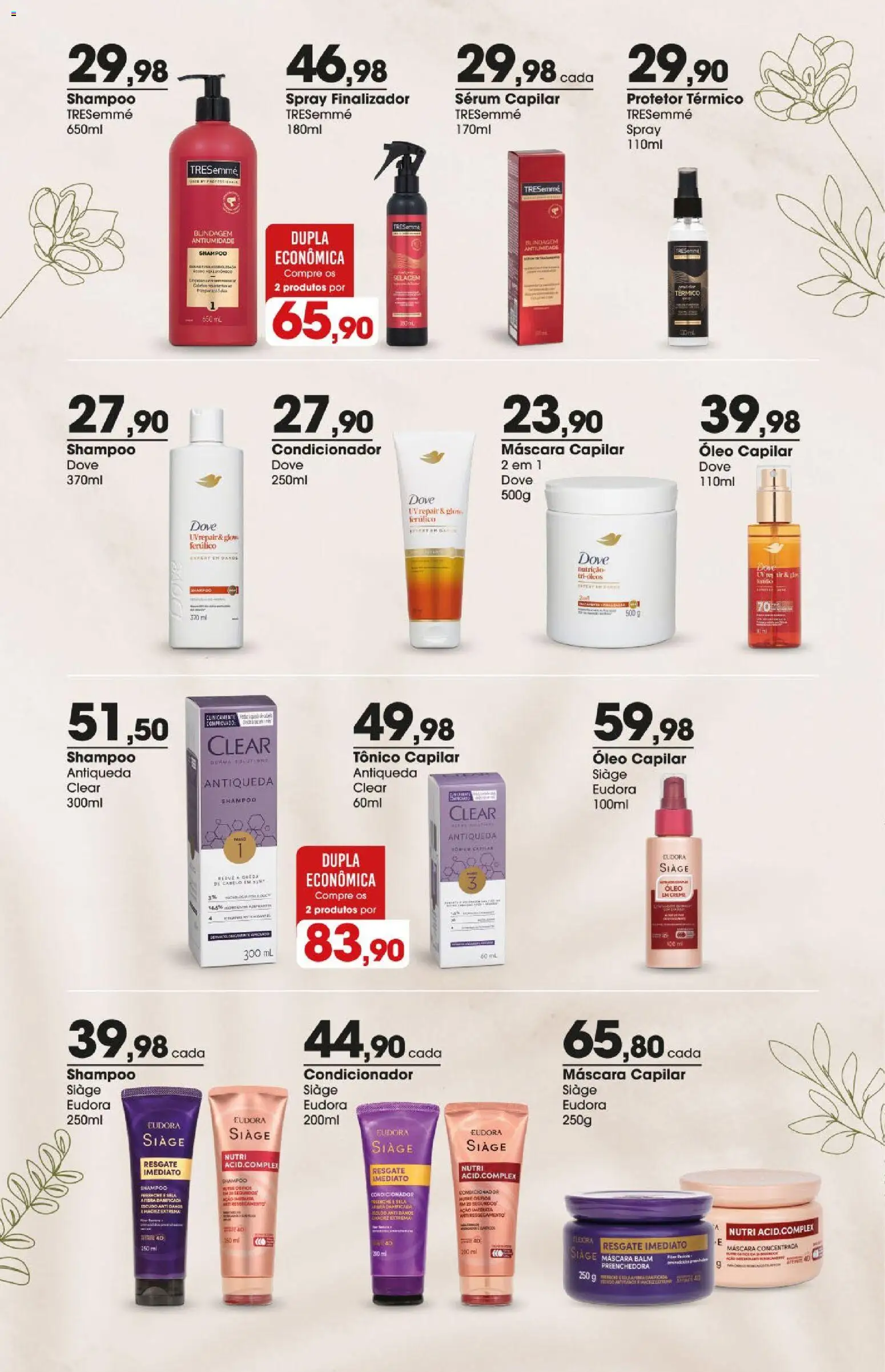 Zaffari Folheto - válido de 18.12.2025 | Página: 4 | Produtos: Tônico, Condicionador, Óleo, Sérum