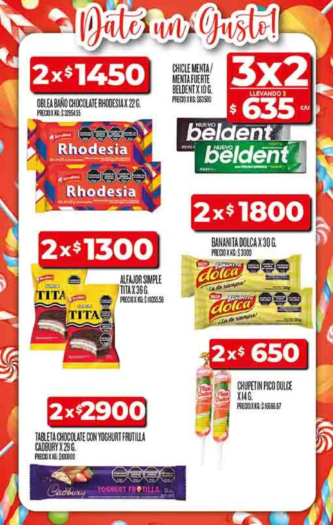 Dia - Ofertas - Salta y Jujuy │ válido desde el 01.10.2025 | Página: 16 | Productos: Tableta, Baño, Chocolate, Chicle