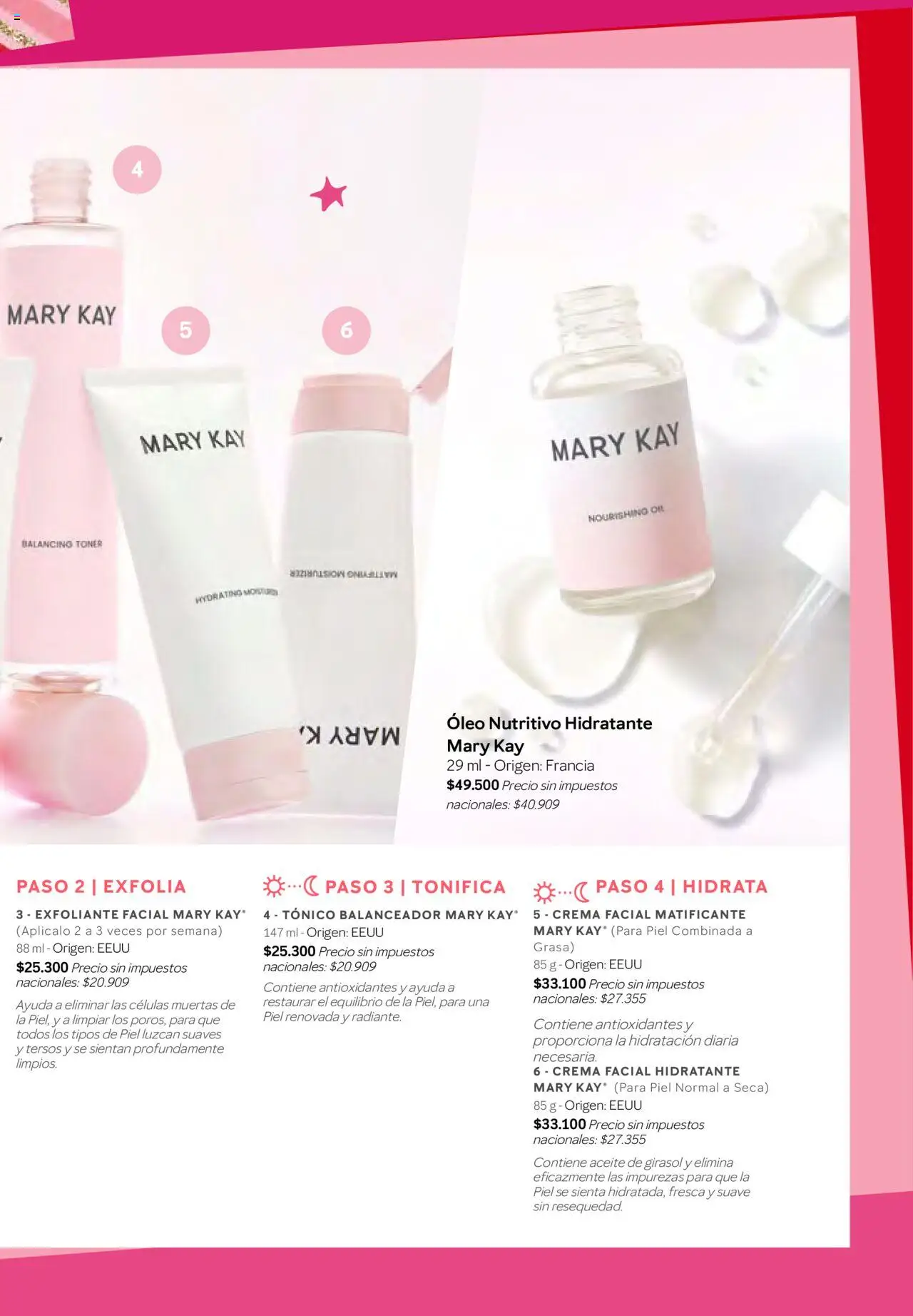 Mary Kay - Catálogo Especial Día de la Madre │ válido desde el 18.09.2025 | Página: 25 | Productos: Aceite, Exfoliante facial, Crema