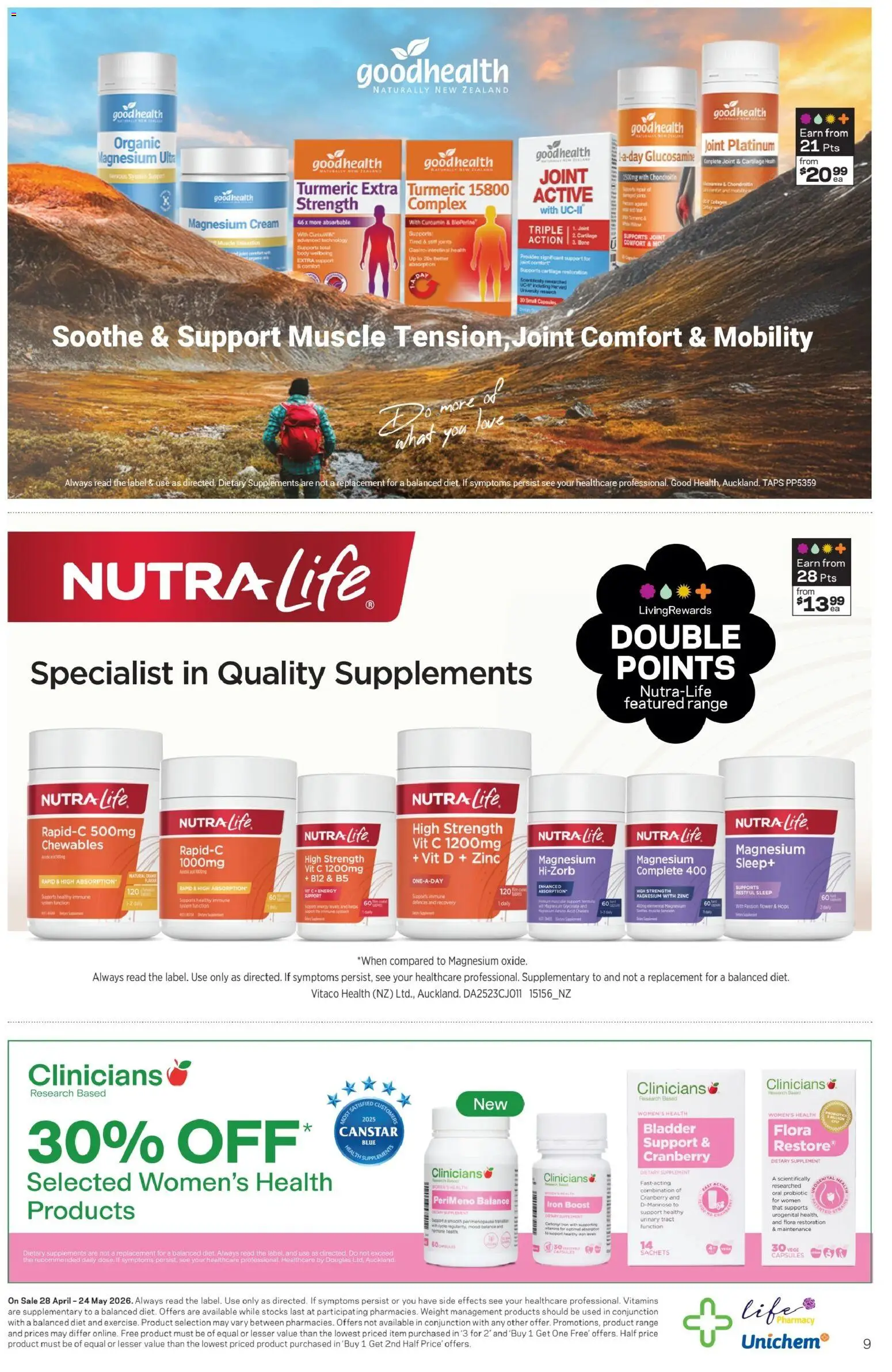 Life Pharmacy catalogue from 28.04.2026 | Page: 9