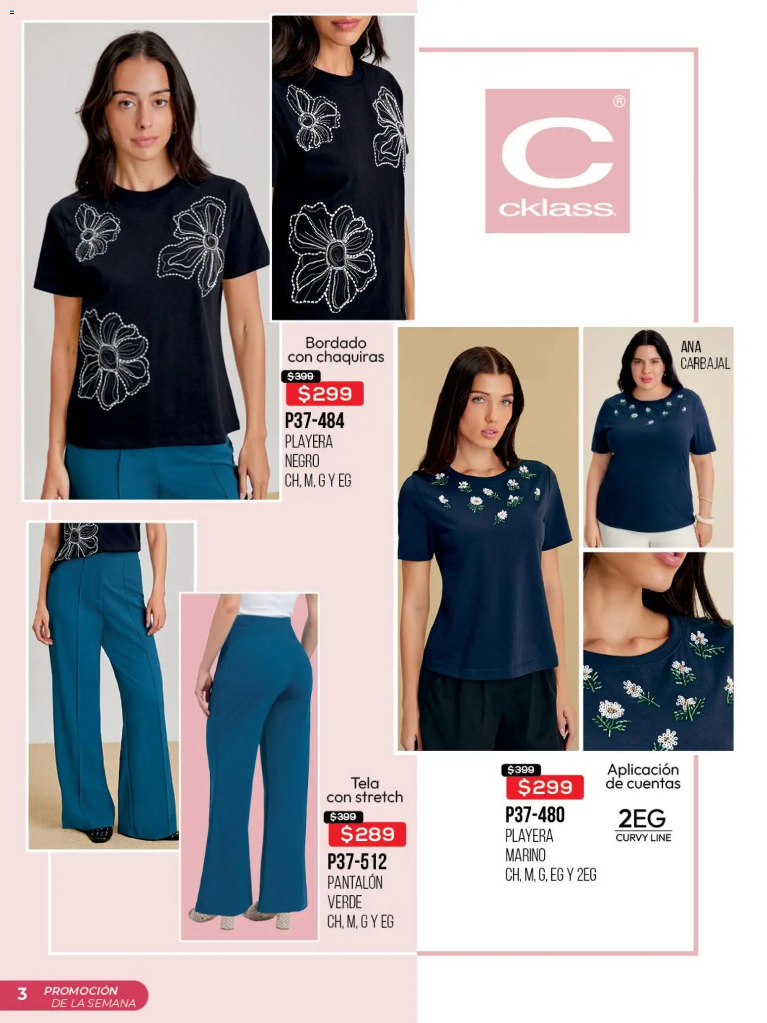 Nuevas ofertas de Cklass válidas en toda la República Mexicana desde el 03.03.2026. ¡Encuentra las mejores ofertas en Cklass catálogo Promo semanal! | Página: 4 | Productos: Playera