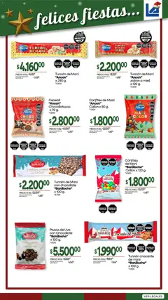 Vista previa La Anonima catálogo válido desde el 11.12.2025 | Página: 3 | Productos: Mani, Uva, Chocolate, Turrón