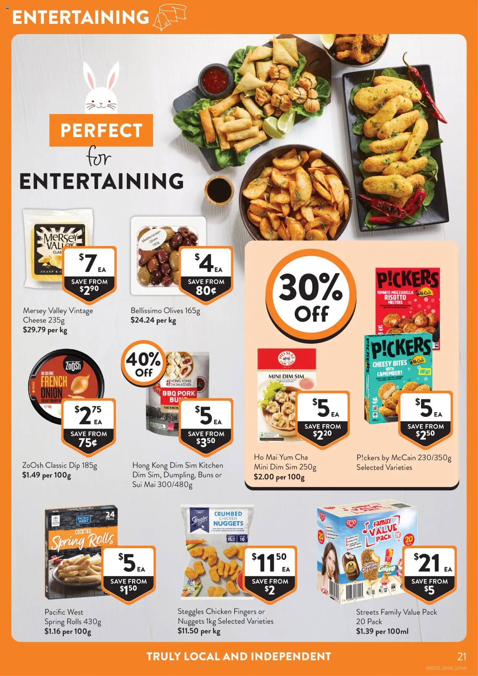 Foodworks catalogue - valid from 01.04.2026 | Page: 21 | Products: Cheese, Chicken, Pork, Olives