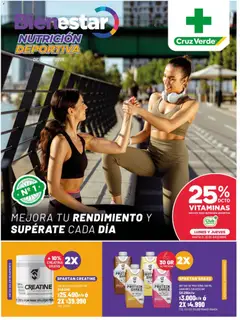 Nutrición Deportiva Cruz Verde válido desde el 05.12.2025