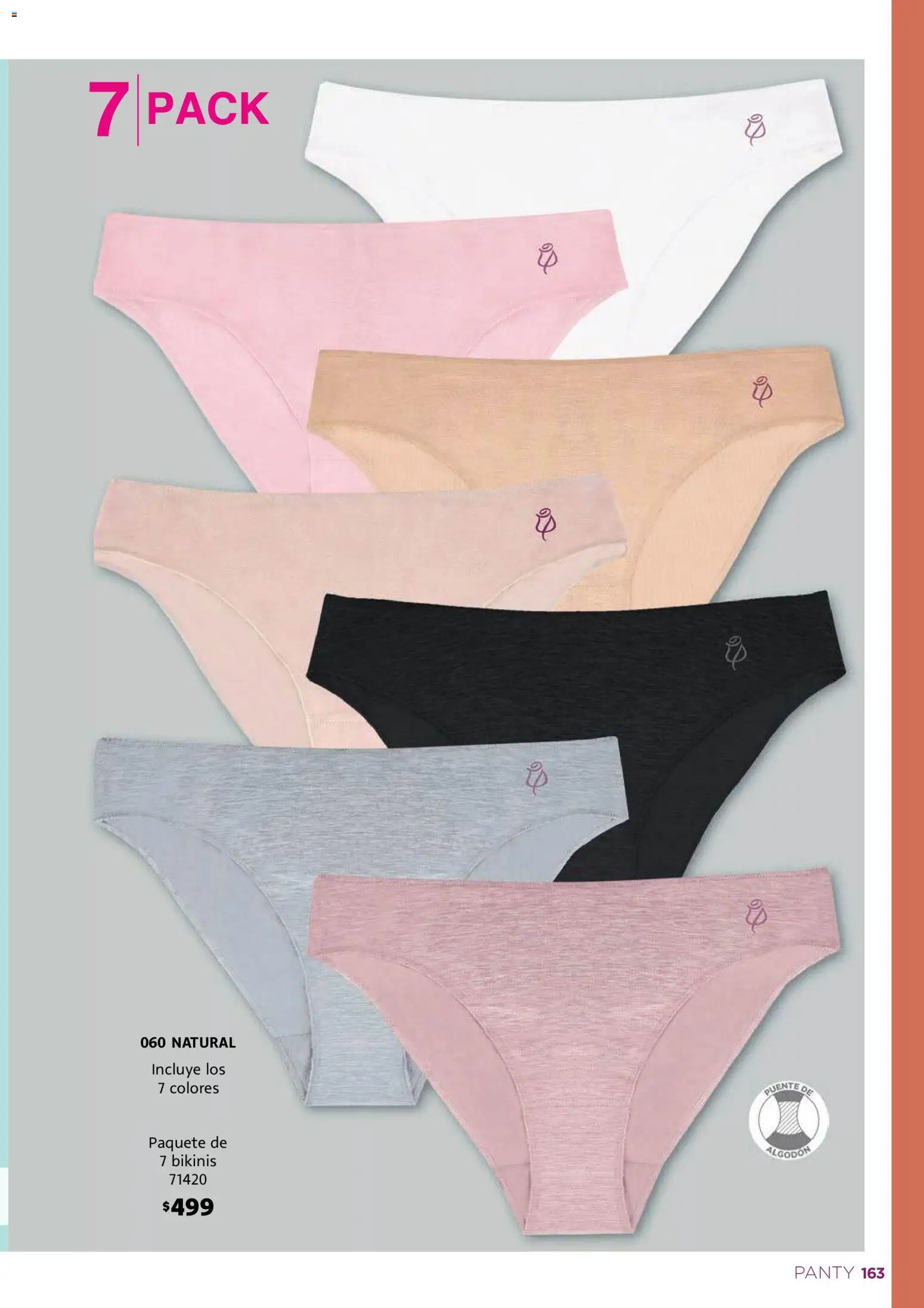 Nuevas ofertas de Ilusión válidas en toda la República Mexicana desde el 01.05.2026. ¡Encuentra las mejores ofertas en Ilusión catálogo Verano! | Página: 165 | Productos: Algodón