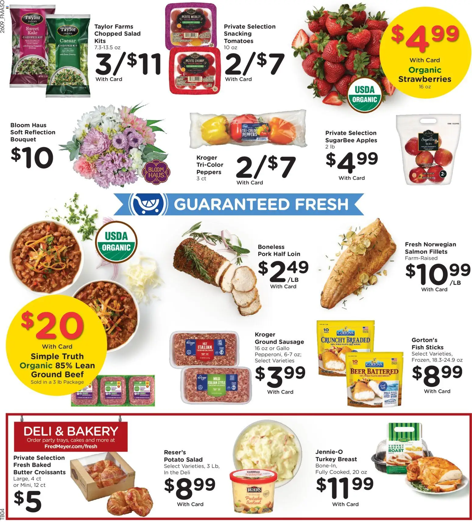 Fred Meyer Weekly Ad - valid from 01.04.2026 | Page: 12 | Products: Peppers, Kale, Beer, Sausage