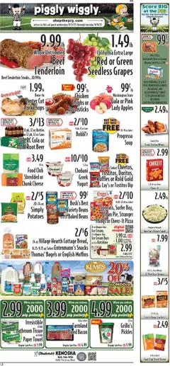Preview of Piggly Wiggly weekly ads valid from 03.09.2025
