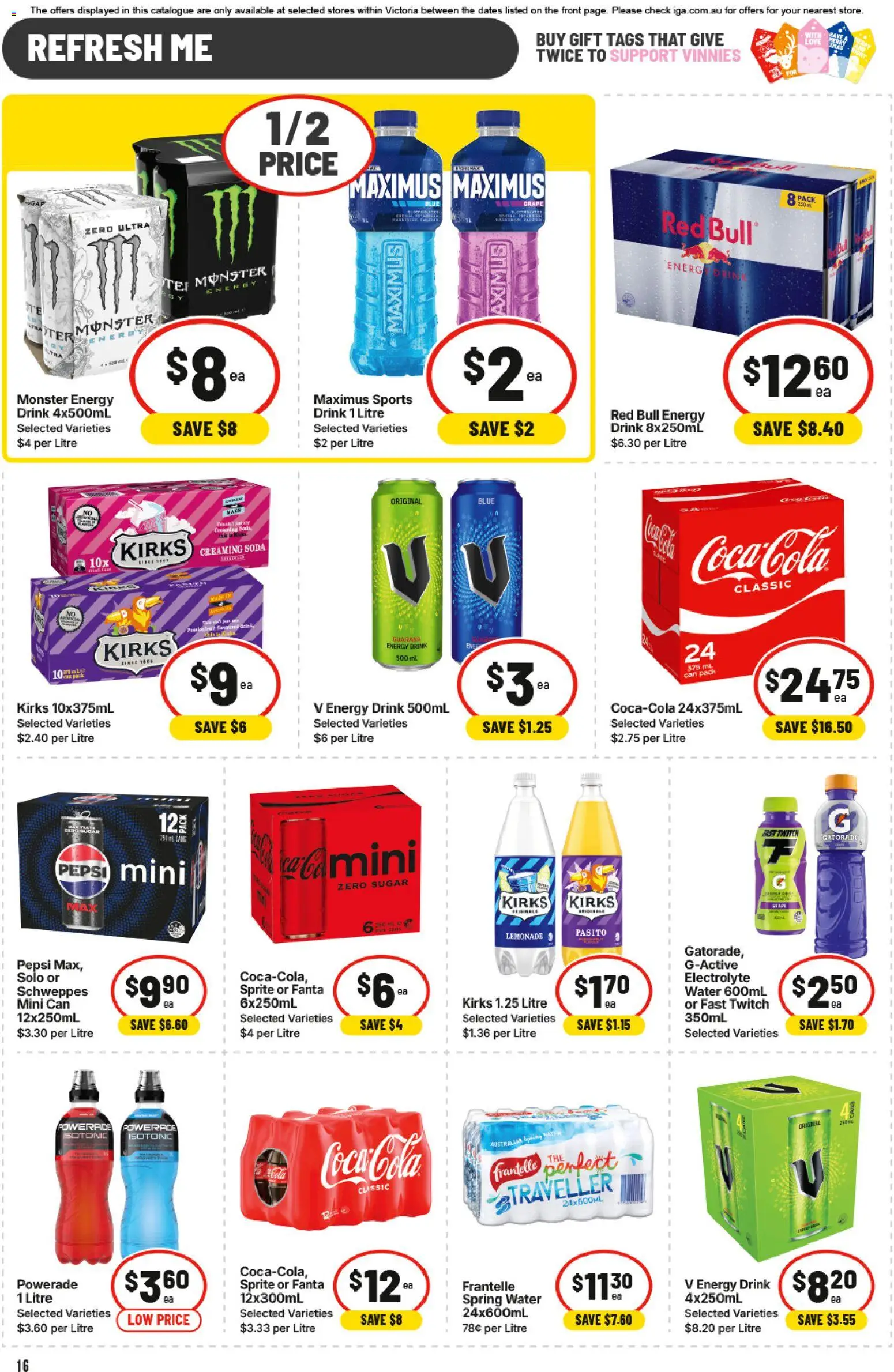 IGA catalogue - valid from 12.11.2025 | Page: 13 | Products: Chocolate, Strawberries, Raspberry, Bag