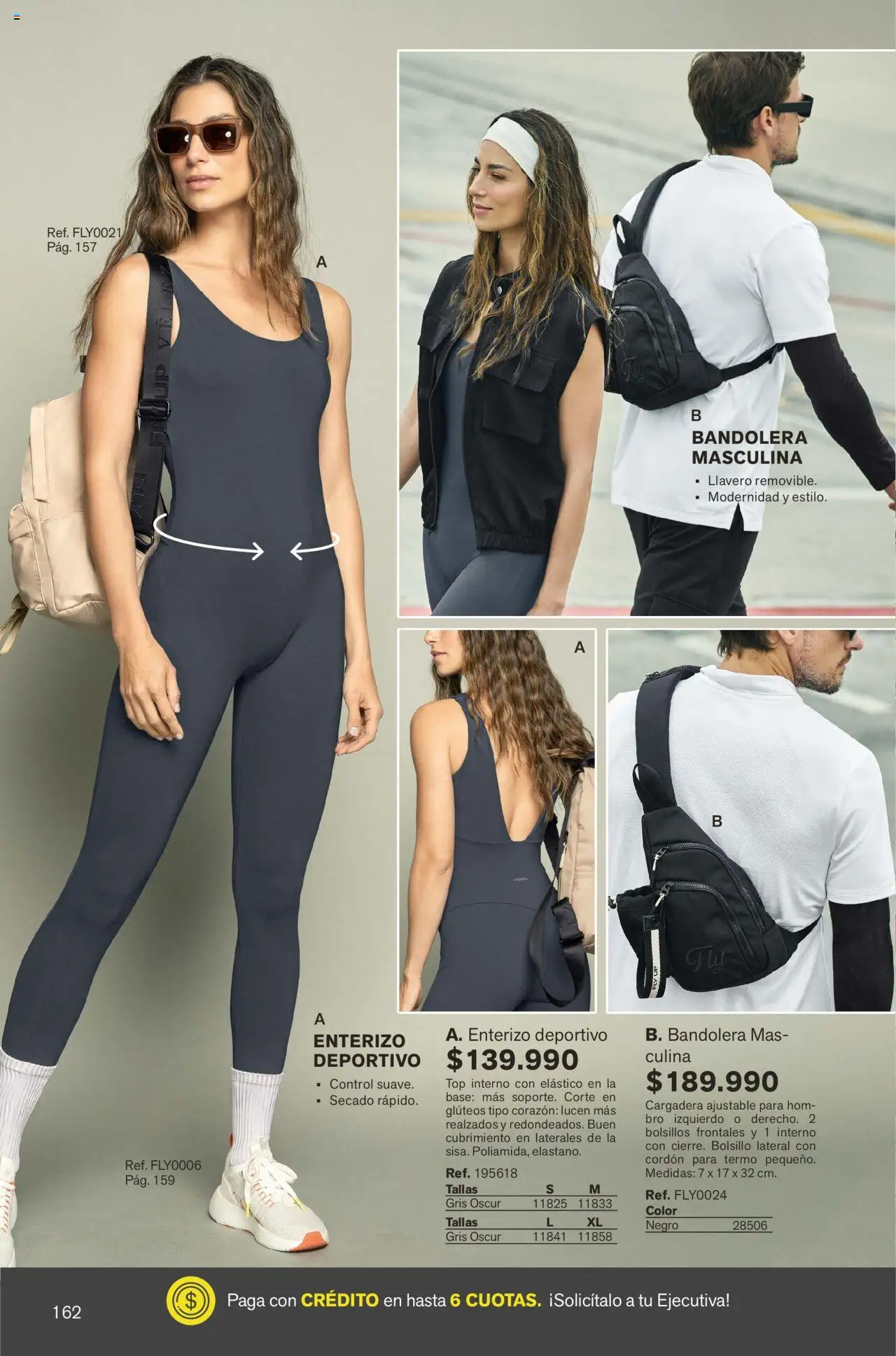 Leonisa revista - valida desde el 01.09.2025 | Página: 162 | Productos: Llavero, Termo, Top, Enterizo