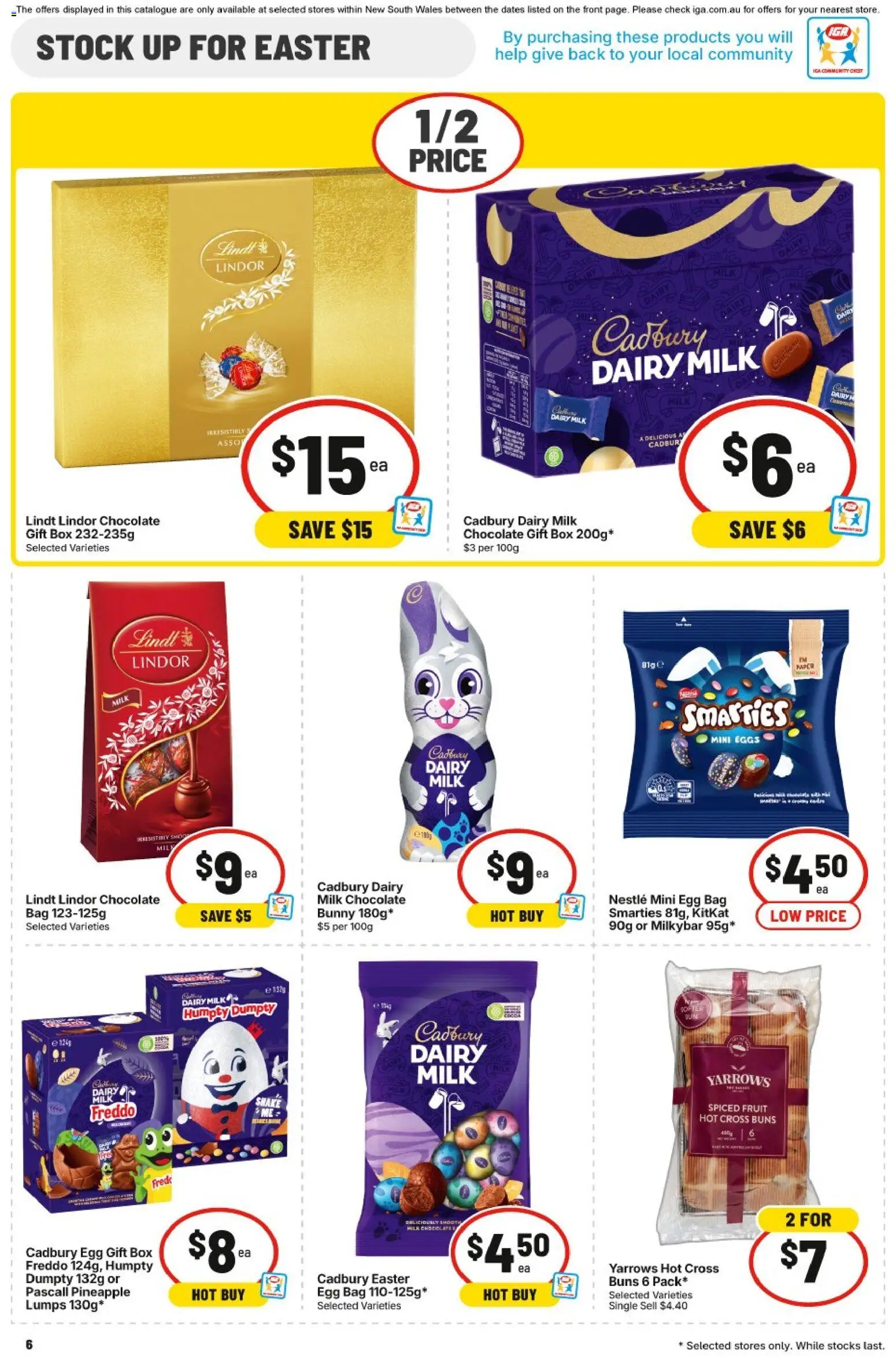 IGA catalogue - valid from 11.03.2026 | Page: 8 | Products: Box, Chocolate, Pineapple, Bag