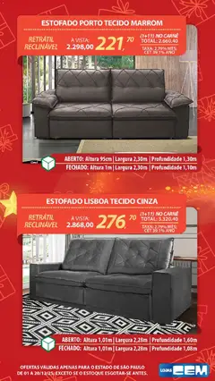 Lojas Cem - Ofertas atuais - Pré-Visualização do folheto da loja Lojas Cem, válido de 01.12.2025 | Página: 92 | Produtos: Tecido, Carne