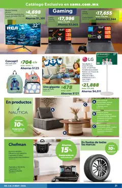 Vista previa de Sam's Club catálogo, nuevo folleto de la tienda, válido en México a partir del 03.03.2026 | Página: 31