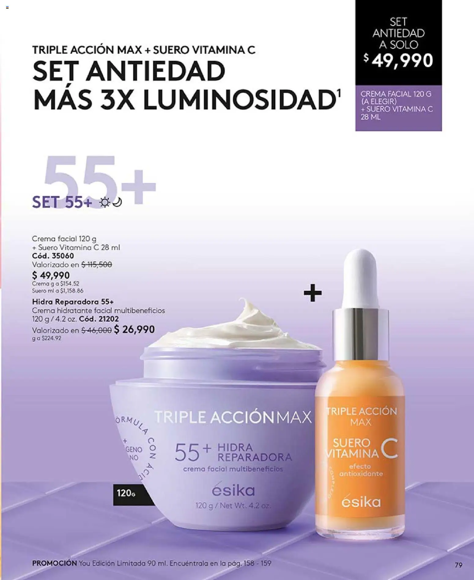 Ésika revista - valida desde el 24.04.2026 | Página: 79 | Productos: Crema