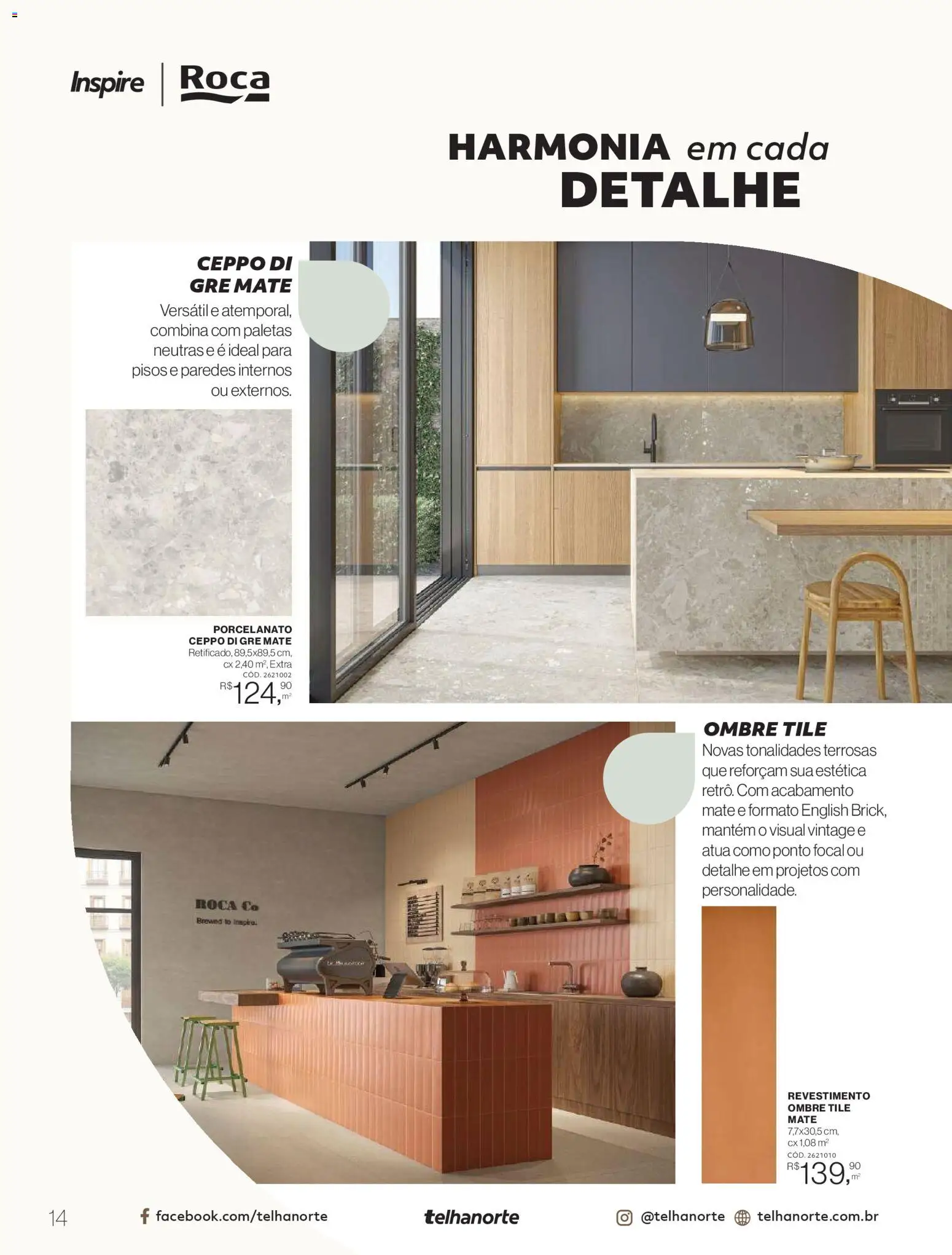 Telhanorte Folheto - válido de 09.03.2026 | Página: 14 | Produtos: Porcelanato