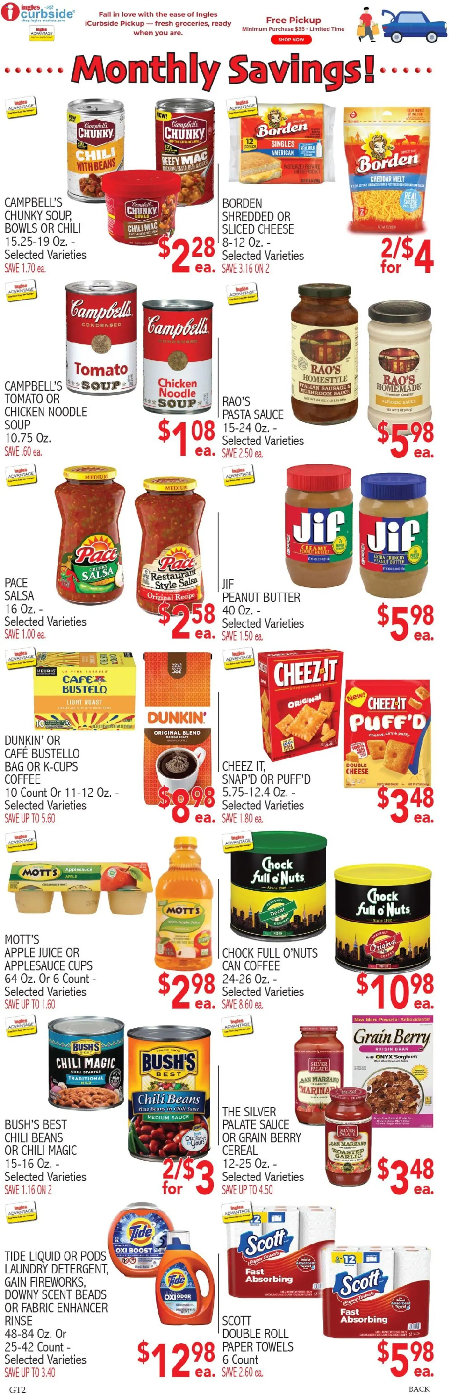 Ingles Weekly Ad - valid from 22.10.2025 | Page: 6 | Products: Beef, Nuts, Starter, Garlic