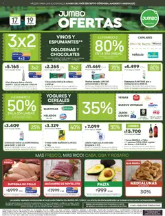 Vista previa Jumbo ofertas válido desde el 17.10.2025