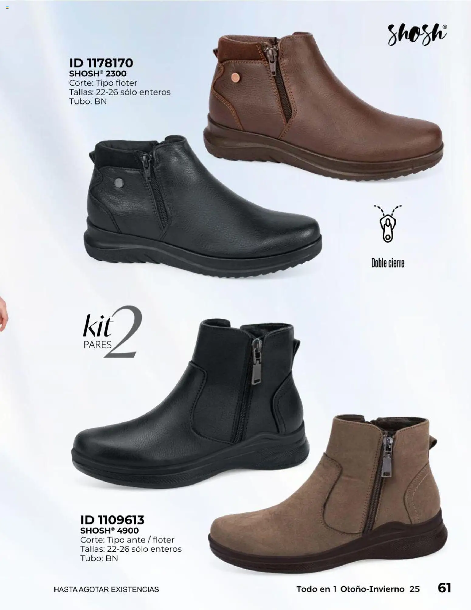 Nuevas ofertas de Price Shoes válidas en toda la República Mexicana desde el 27.10.2025. ¡Encuentra las mejores ofertas en Price Shoes catálogo Todo en uno! | Página: 61