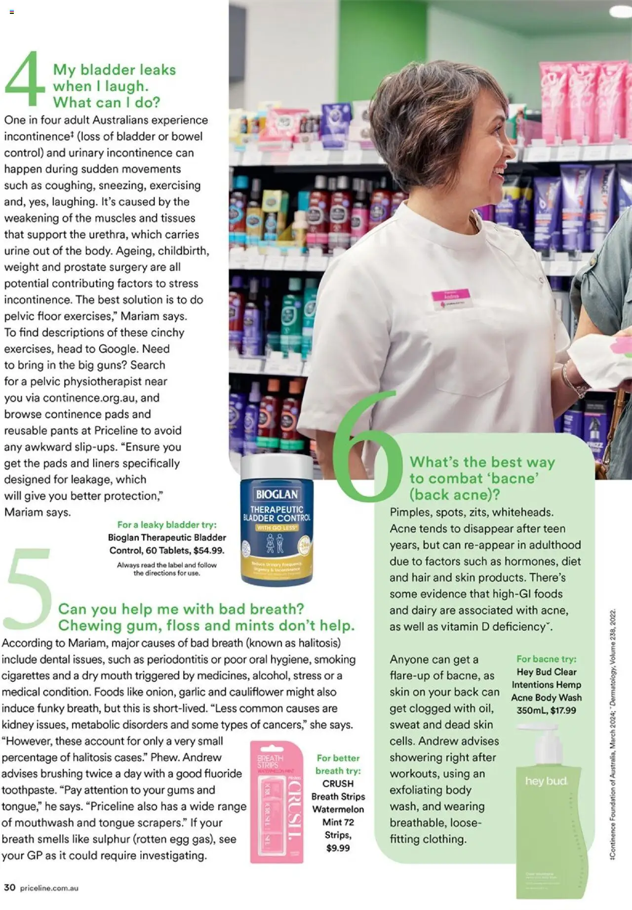 Priceline Pharmacy catalogue - valid from 20.02.2025 | Page: 30 | Products: Dairy, Mouthwash, Cauliflower, Foundation