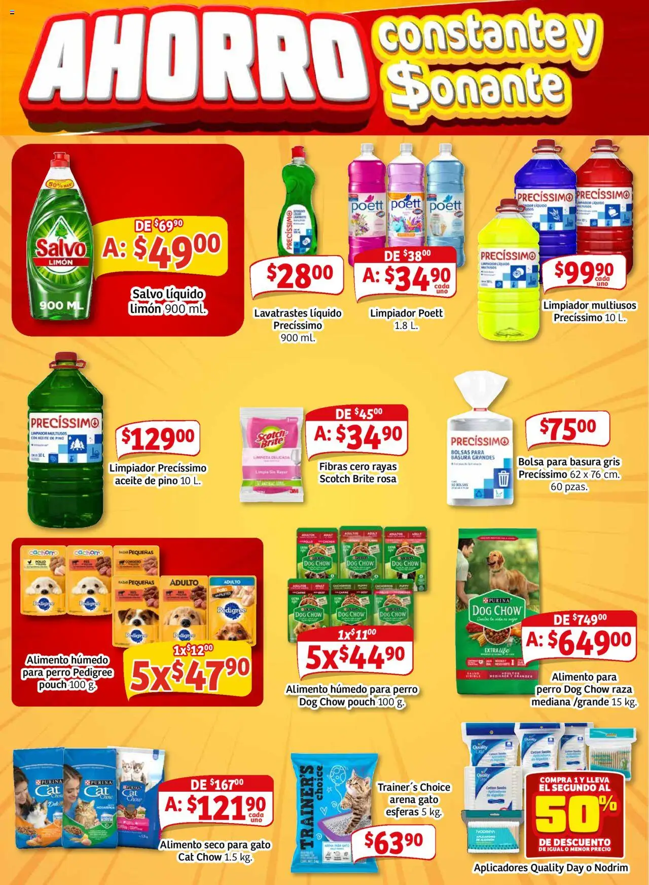 Nuevas ofertas de Soriana válidas en toda la República Mexicana desde el 25.09.2025. ¡Encuentra las mejores ofertas en Soriana - Pesito Valedor Mercado: Edo Mex, Valle De México, Gro, Hgo, Mor, Pue, Qto, Tlax, Ver! | Página: 15 | Productos: Bolsa, Limón, Aceite, Limpiador