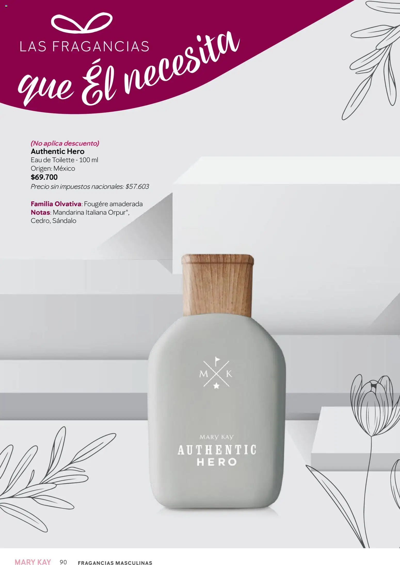 Mary Kay catálogo │ válido desde el 03.12.2025 | Página: 90 | Productos: Eau de toilette