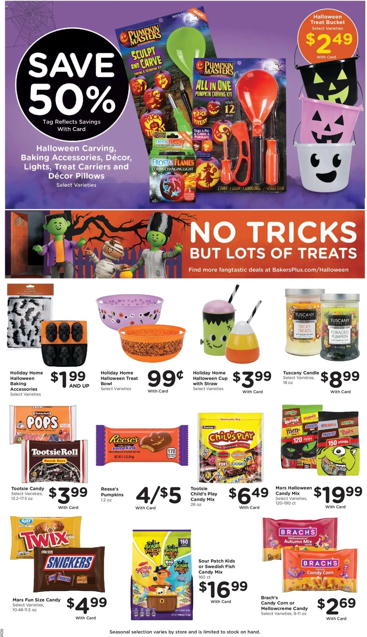 Baker's Weekly Ad - valid from 15.10.2025 | Page: 8 | Products: Corn, Milk, Fish, Pumpkin