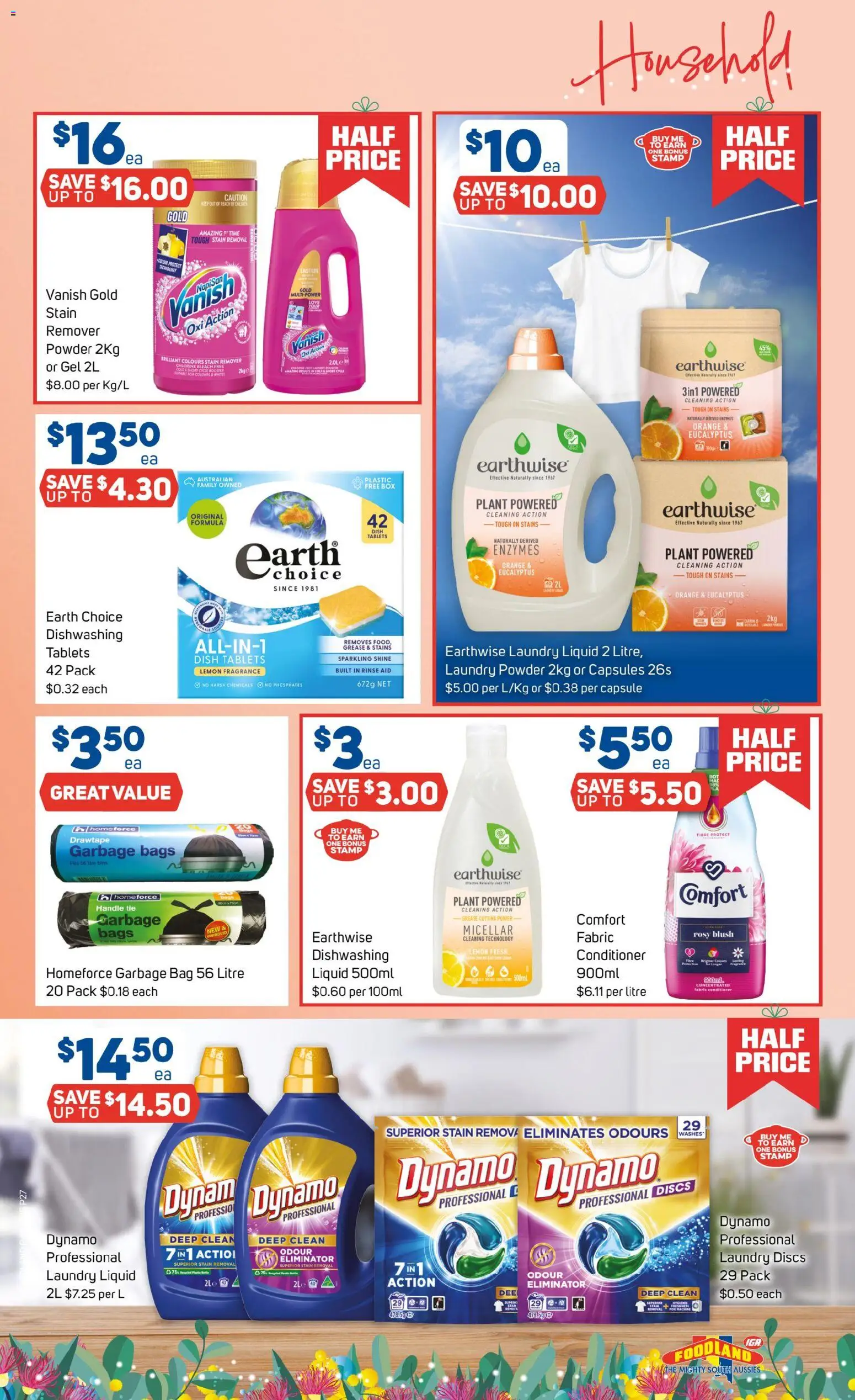 Foodland catalogue - valid from 19.11.2025 | Page: 27 | Products: Fragrance, Powder, Stain remover, Laundry