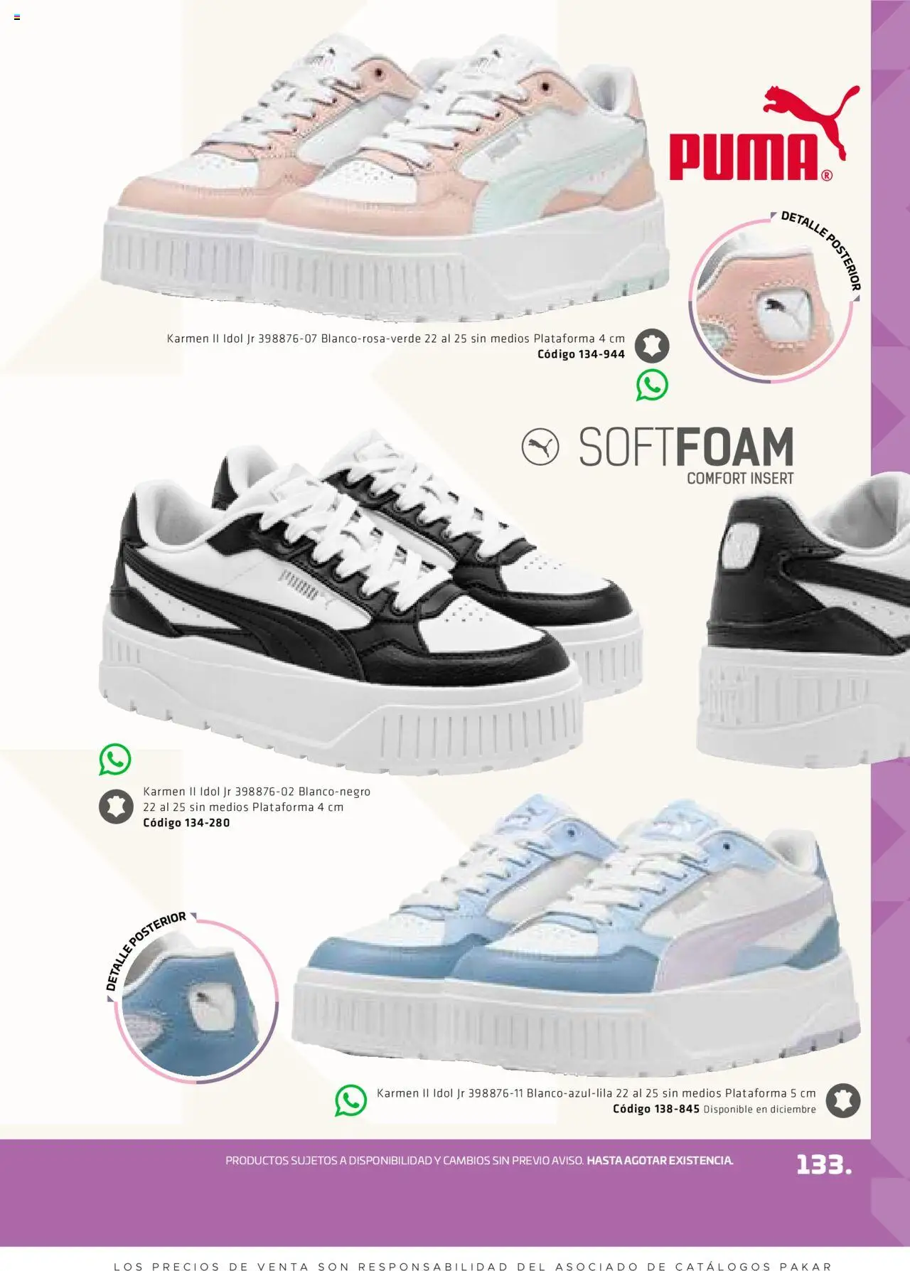 Nuevas ofertas de SC Pakar válidas en toda la República Mexicana desde el 29.08.2025. ¡Encuentra las mejores ofertas en SC Pakar - Catálogo Otoño Women! | Página: 133