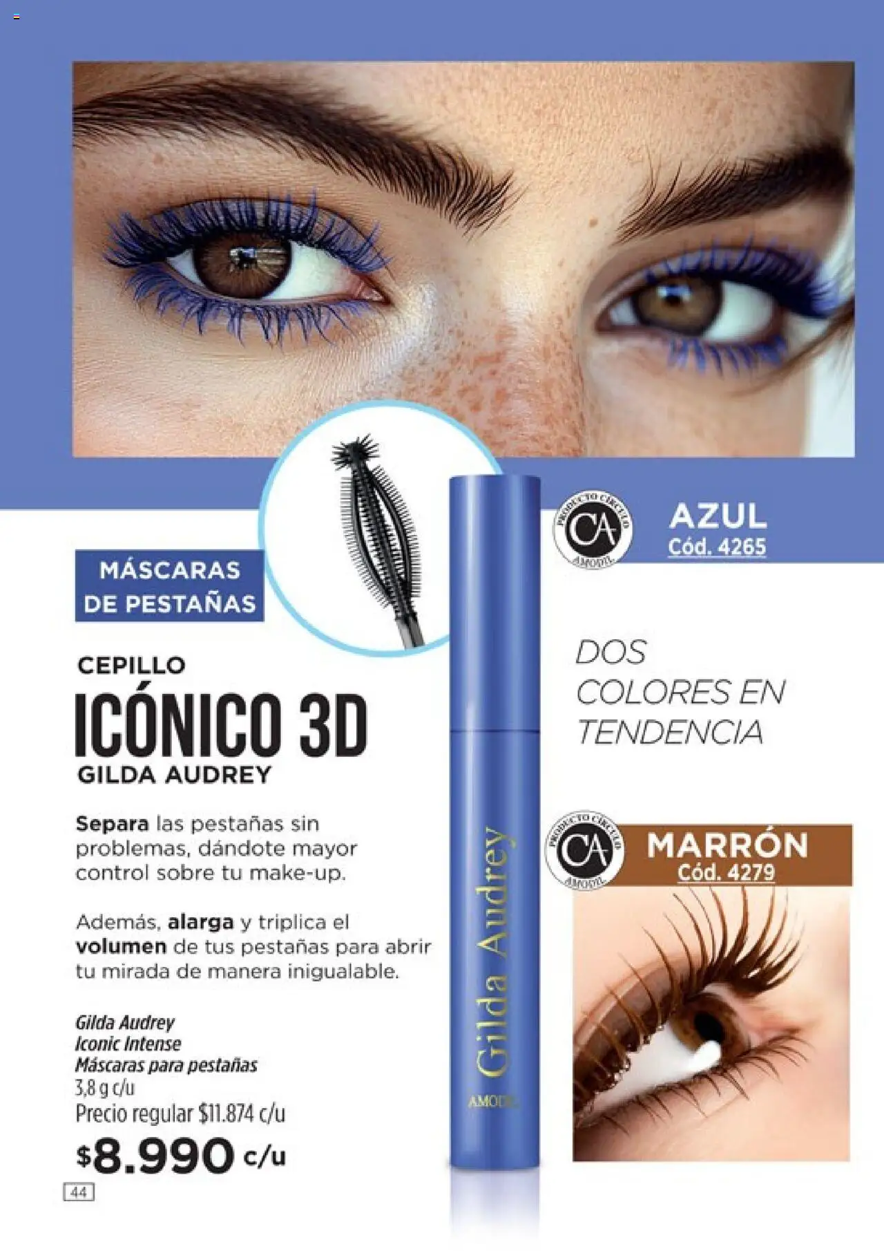 Catálogo Amodil Campaña 16 │ válido desde el 01.10.2025 | Página: 44 | Productos: Sobre, Cepillo