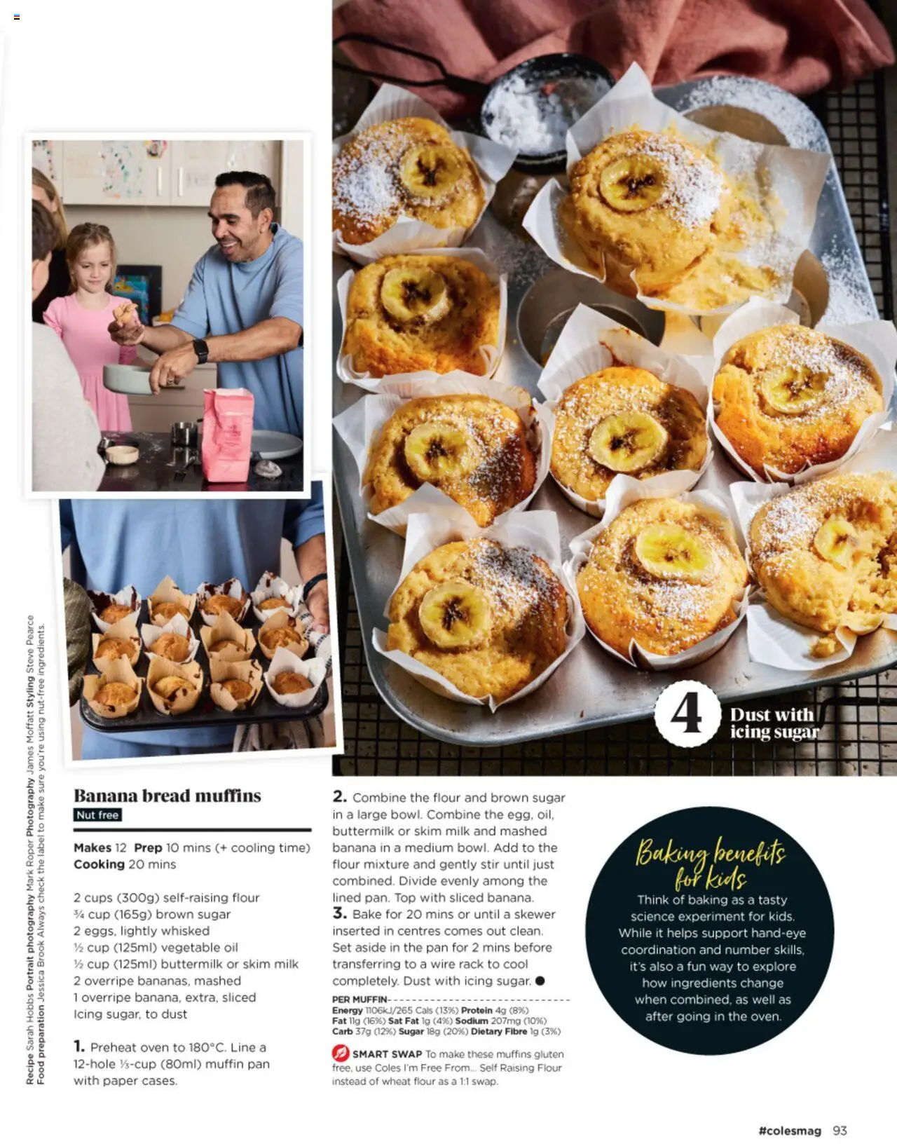 Coles catalogue - valid from 03.07.2025 | Page: 93 | Products: Milk, Flour, Wheat, Oven