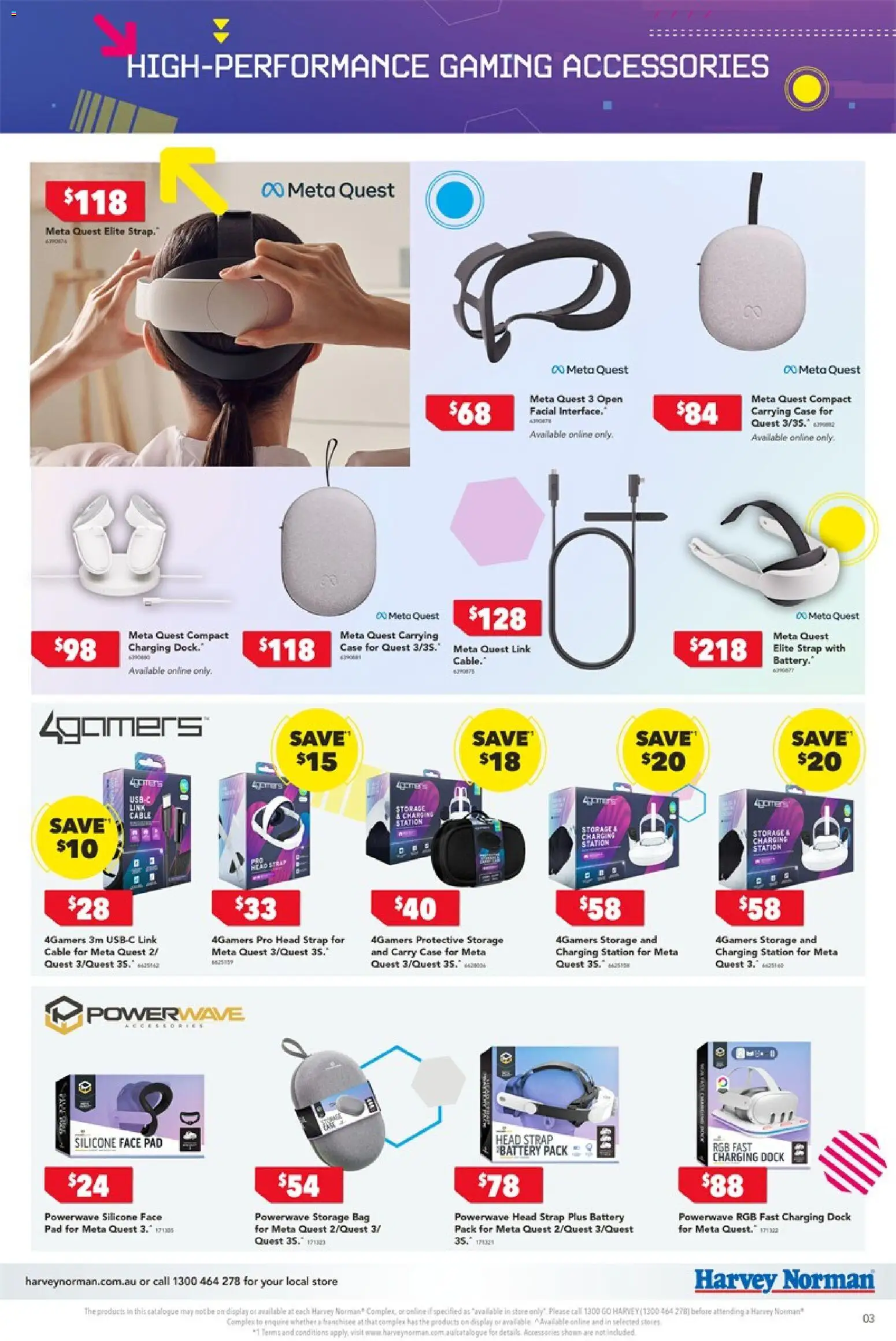 Harvey Norman catalogue - valid from 09.04.2026 | Page: 3 | Products: Battery, Accessories, Cable, Case