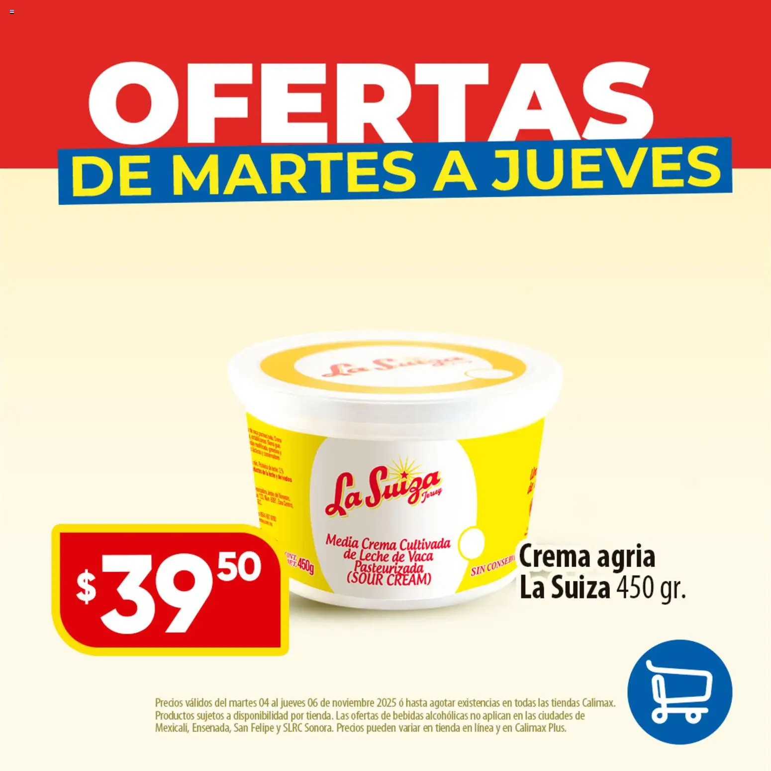 Nuevas ofertas de Calimax válidas en toda la República Mexicana desde el 04.11.2025. ¡Encuentra las mejores ofertas en Calimax folleto Ofertas! | Página: 2 | Productos: Crema, Leche