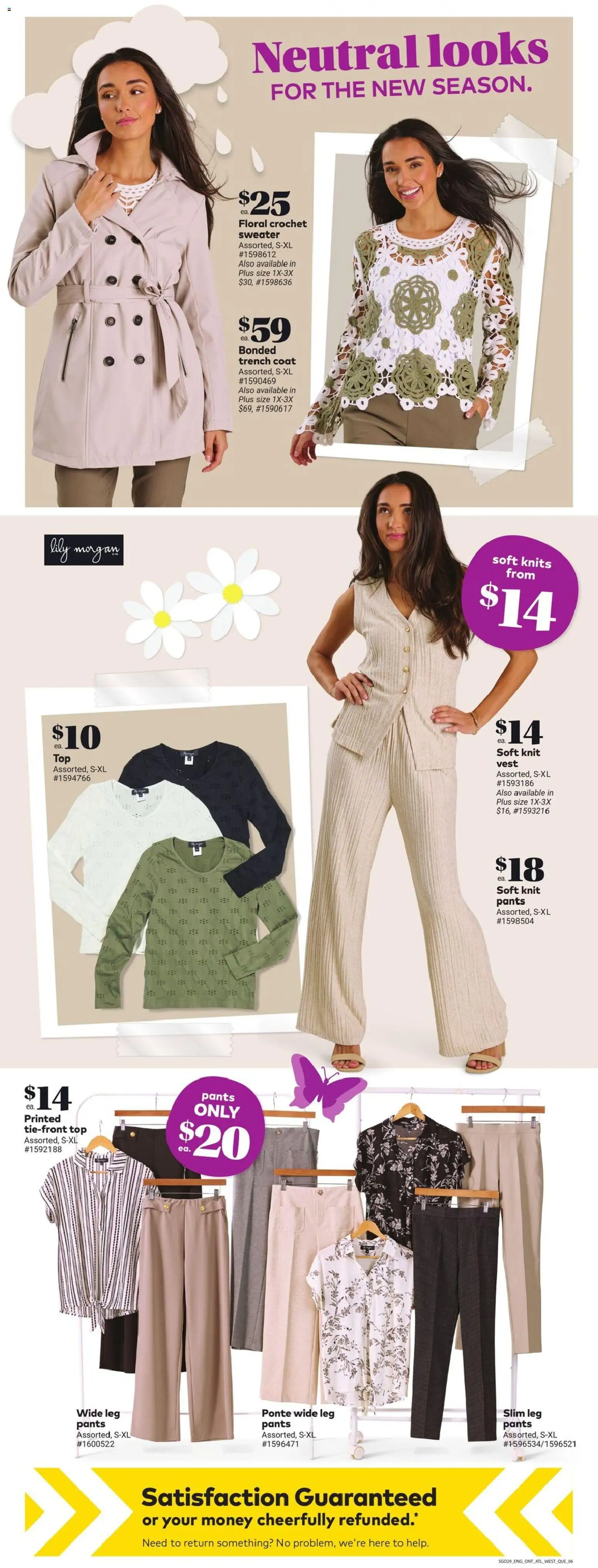 Giant Tiger flyer valid from 18.02.2026 | Page: 8 | Products: Sweater, Vest, Coat, Pants