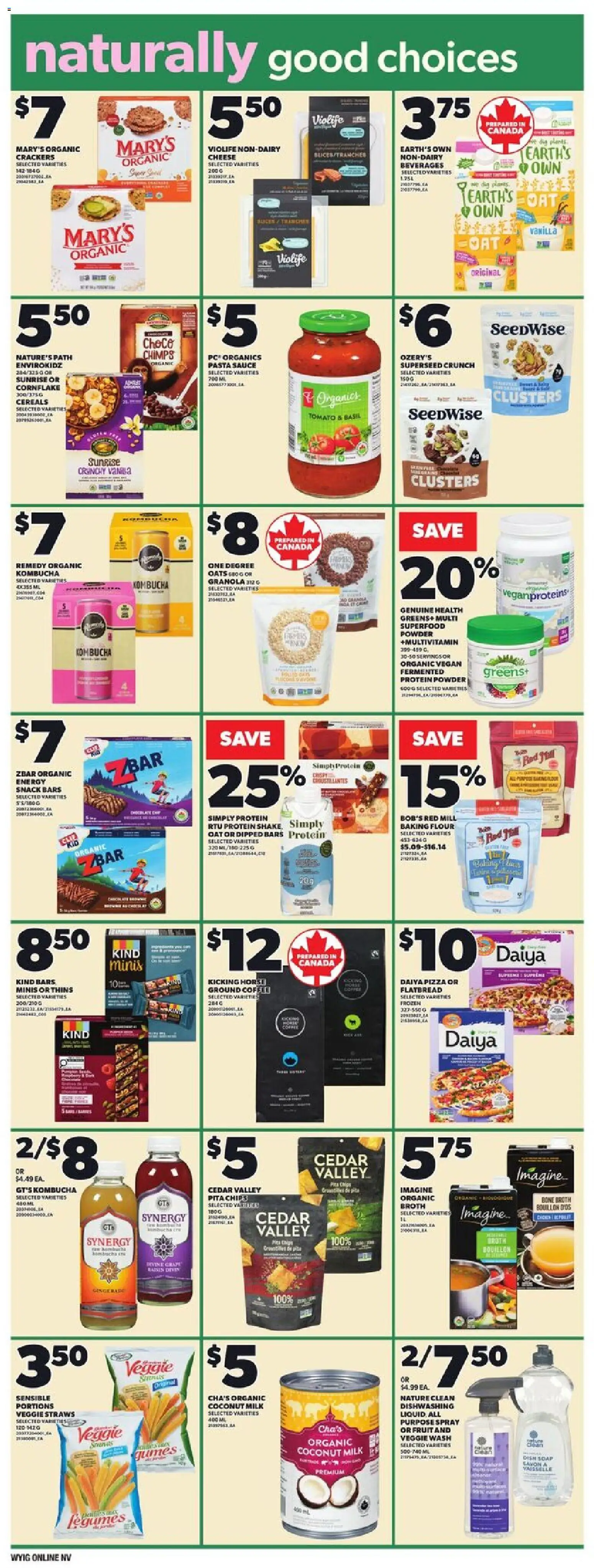 Loblaws flyer valid from 27.11.2025 | Page: 12 | Products: Pasta, Milk, Cheese, Coffee
