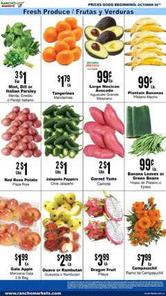 Preview of Rancho Markets weekly ads valid from 28.10.2025 | Page: 3
