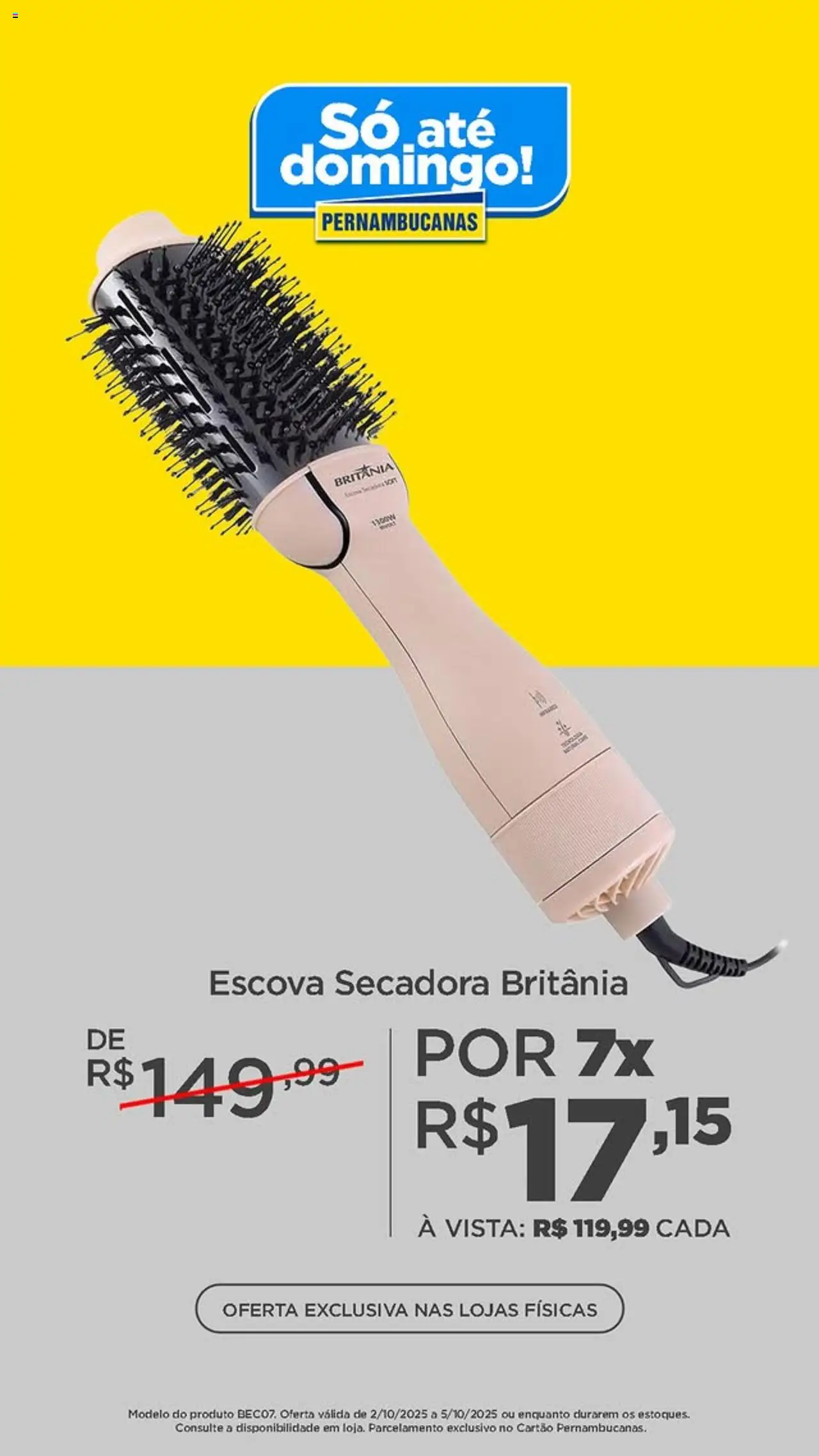 Pernambucanas Folheto - válido de 02.10.2025 | Página: 9 | Produtos: Escova secadora, Escova