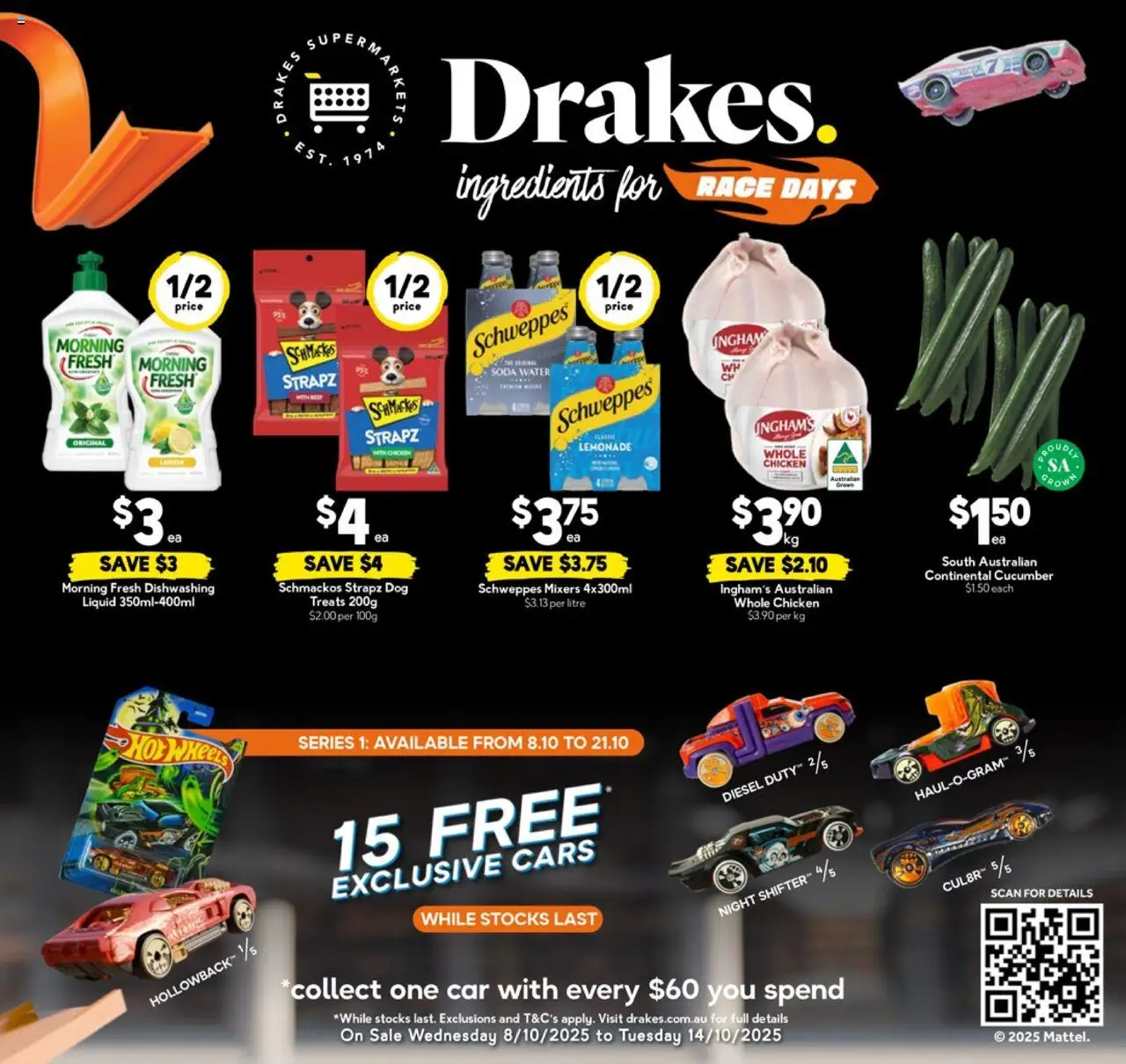 Drakes catalogue - valid from 08.10.2025 | Page: 20 | Products: Chicken, Water, Lemon