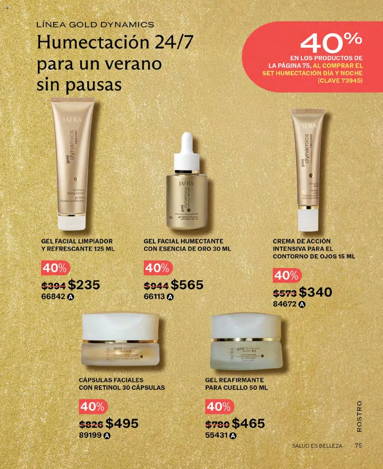 Nuevas ofertas de JAFRA válidas en toda la República Mexicana desde el 01.07.2025. ¡Encuentra las mejores ofertas en JAFRA catálogo! | Página: 75