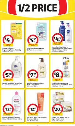 Preview of Coles  Catalogue  - valid from 19.11.2025 | Page: 16 | Products: Door, Tea, Acne, Night cream