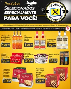 X Supermercados - Ofertas Especiais de Produtos Importados - Pré-Visualização do folheto da loja X Supermercados, válido de 08.10.2025 | Página: 1