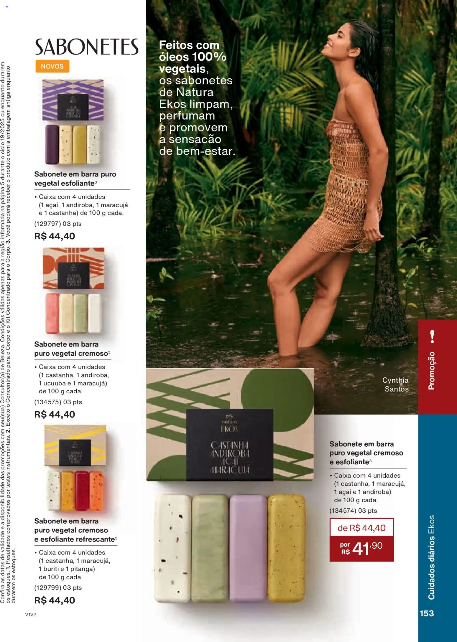 Natura Folheto - válido de 26.11.2025 | Página: 153 | Produtos: Maracujá, Caixa, Sabonete, Açaí