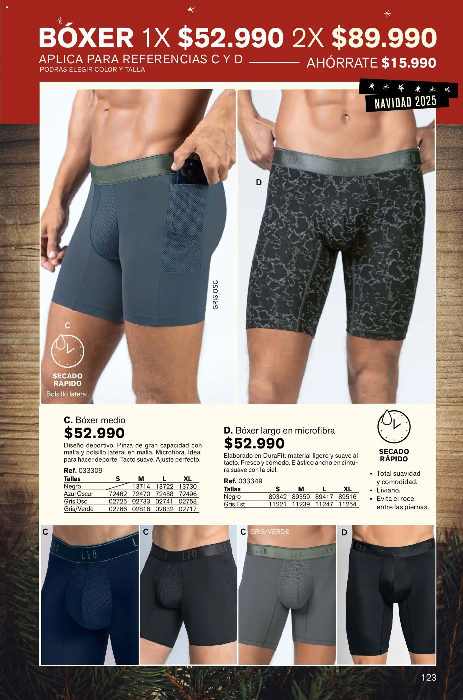 Leonisa revista - valida desde el 13.11.2025 | Página: 123 | Productos: Pinza