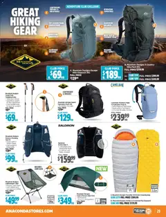 Preview of Anaconda Catalogue - valid from 03.12.2025 | Page: 29 | Products: Chair, Light, Vest, Bag