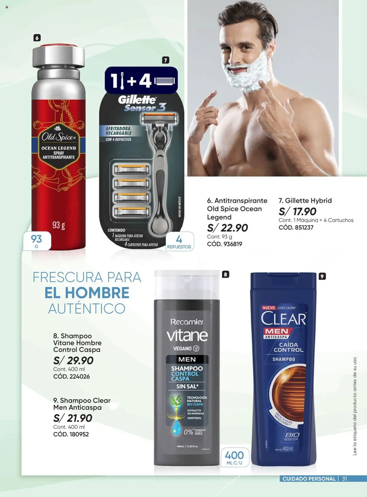 Catálogo Azzorti válido desde 29.09.2025 | Página: 31 | Productos: Shampoo, Antitranspirante
